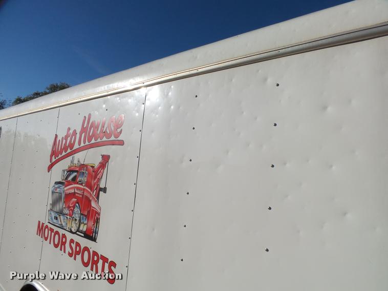 image for item L3413 2012 Homesteader Hercules enclosed cargo trailer