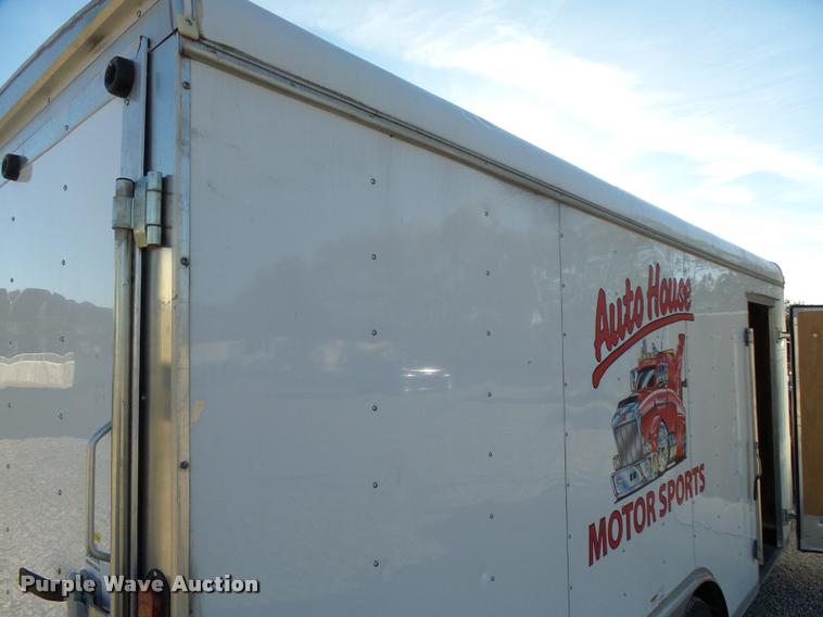 image for item L3413 2012 Homesteader Hercules enclosed cargo trailer