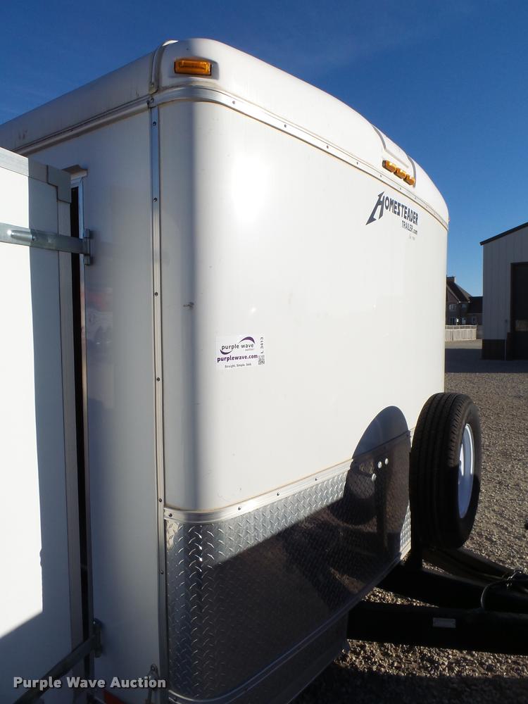 image for item L3413 2012 Homesteader Hercules enclosed cargo trailer