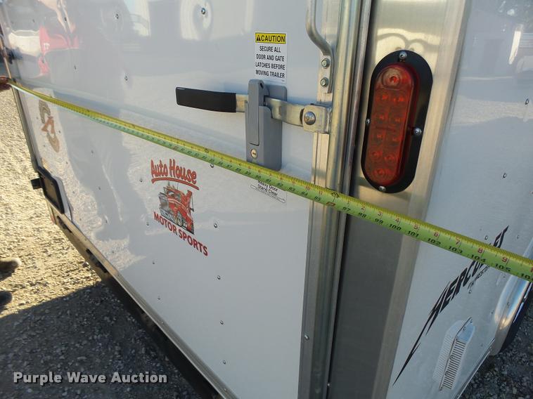 image for item L3413 2012 Homesteader Hercules enclosed cargo trailer