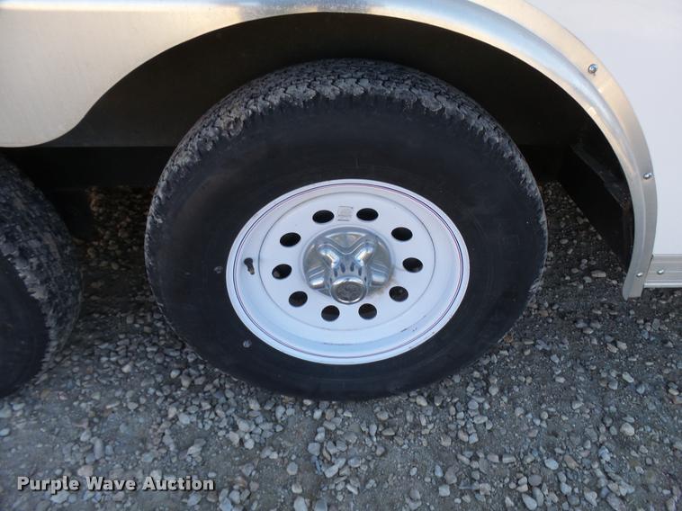 image for item L3413 2012 Homesteader Hercules enclosed cargo trailer