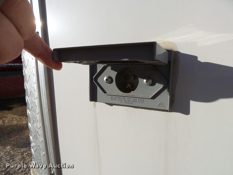 image for item L3413 2012 Homesteader Hercules enclosed cargo trailer