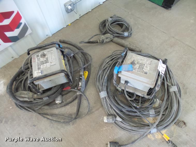 image for item L3430 (2) Wyco select cycle concrete vibrators
