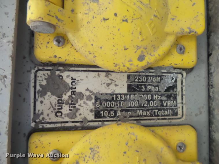 image for item L3430 (2) Wyco select cycle concrete vibrators