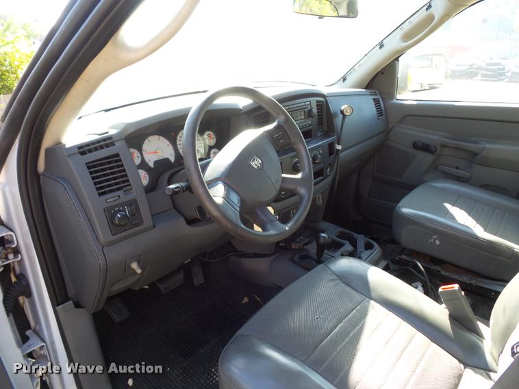 image for item L4361 2007 Dodge Ram 2500 Quad Cab pickup truck