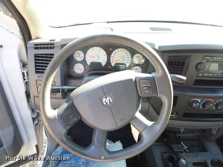 image for item L4361 2007 Dodge Ram 2500 Quad Cab pickup truck