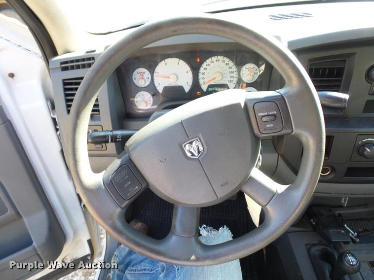 image for item L4361 2007 Dodge Ram 2500 Quad Cab pickup truck