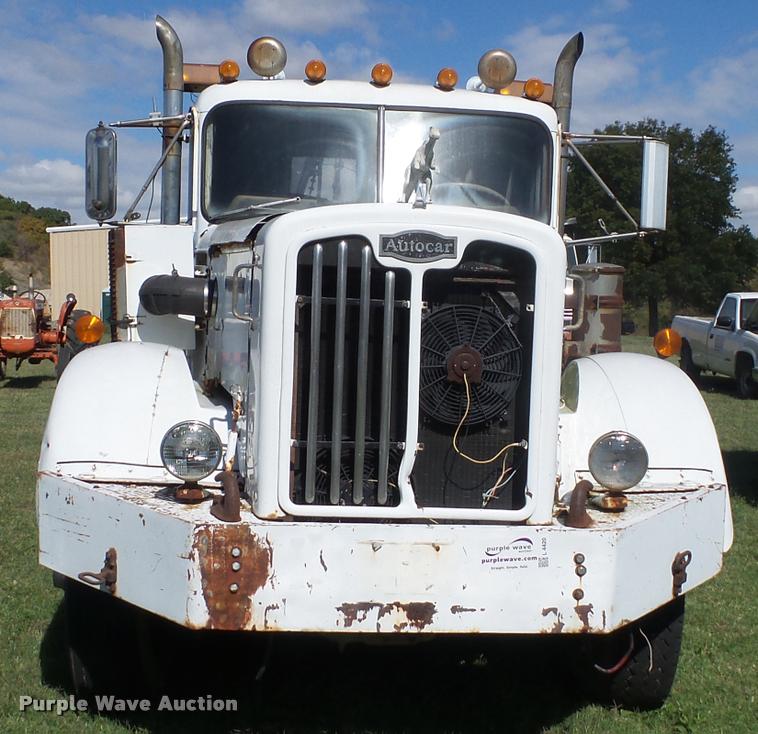 image for item L4420 1965 Autocar tow truck