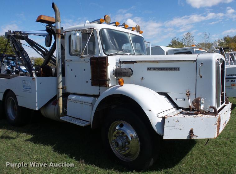 image for item L4420 1965 Autocar tow truck