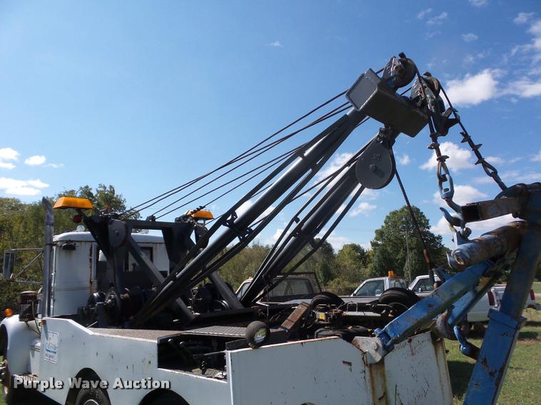 image for item L4420 1965 Autocar tow truck