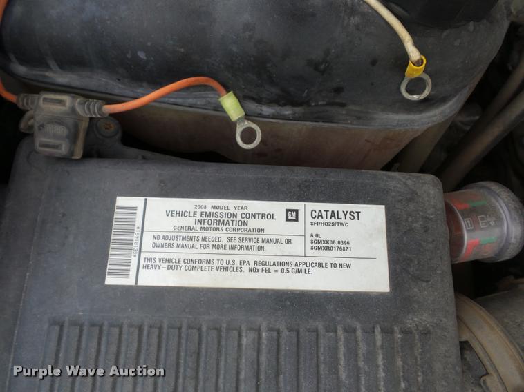 image for item L4452 2008 GMC Sierra 2500HD Ext. Cab pickup truck