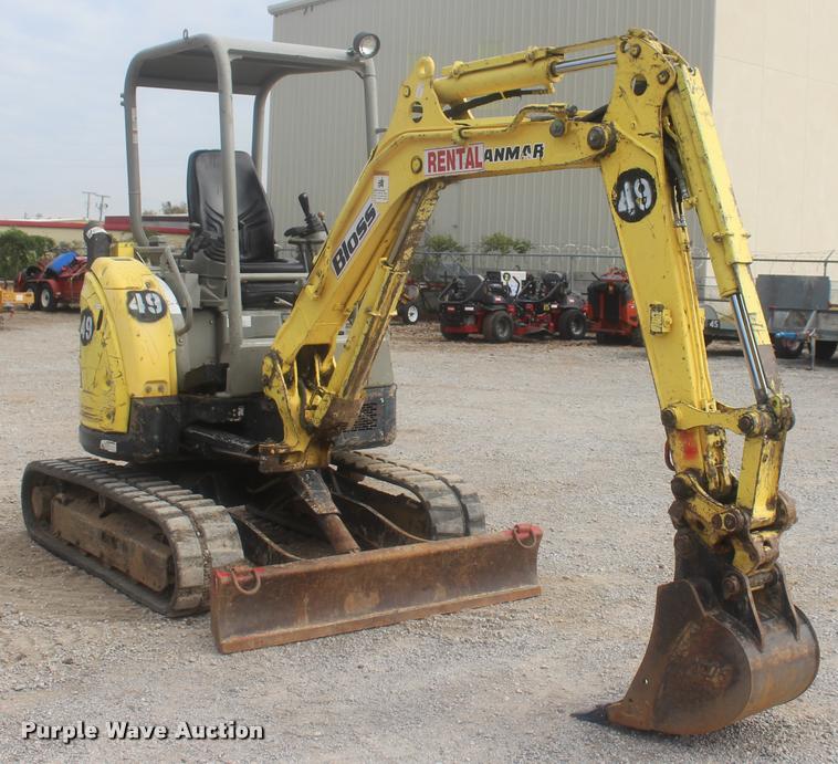 image for item L4851 2008 Yanmar VIO27-5 mini excavator