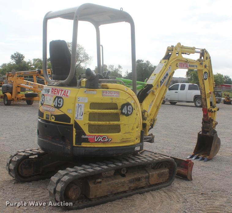 image for item L4851 2008 Yanmar VIO27-5 mini excavator
