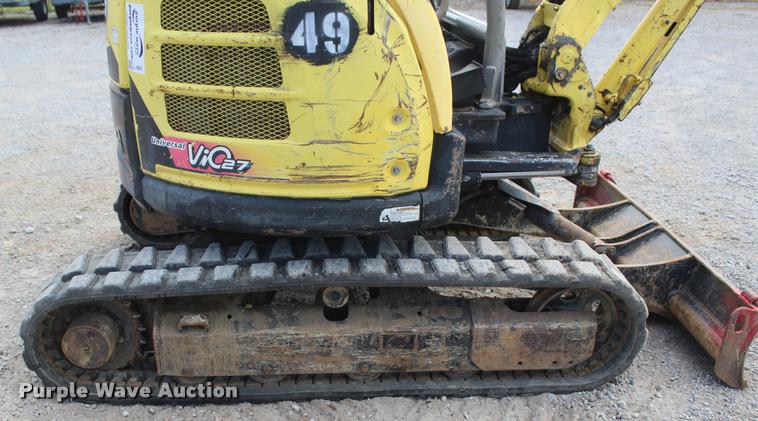 image for item L4851 2008 Yanmar VIO27-5 mini excavator