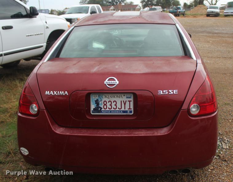 image for item L4873 2006 Nissan Maxima