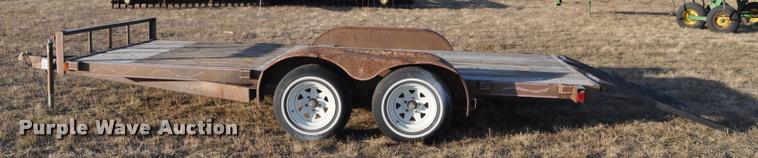 image for item L5006 1996 Spencer utility trailer