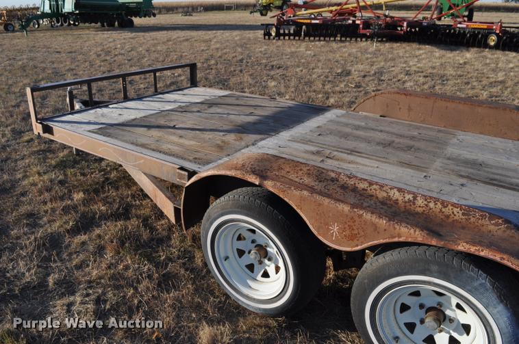 image for item L5006 1996 Spencer utility trailer
