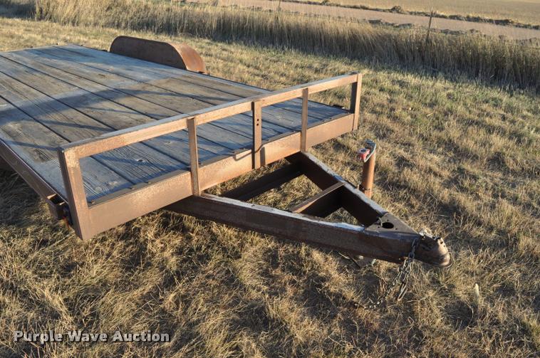 image for item L5006 1996 Spencer utility trailer