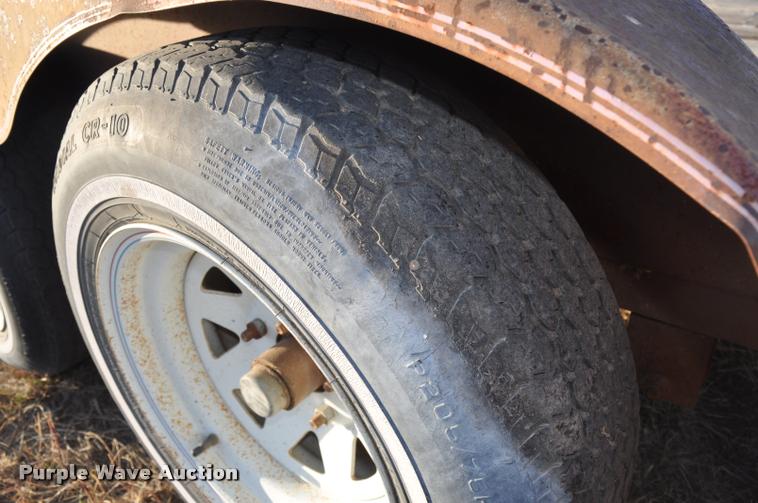 image for item L5006 1996 Spencer utility trailer