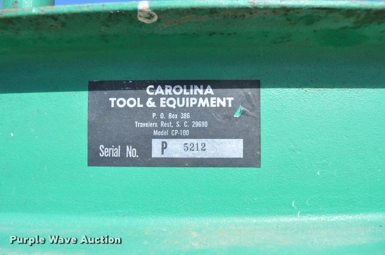 image for item L5033 Carolina Tool & Equipment hydraulic press