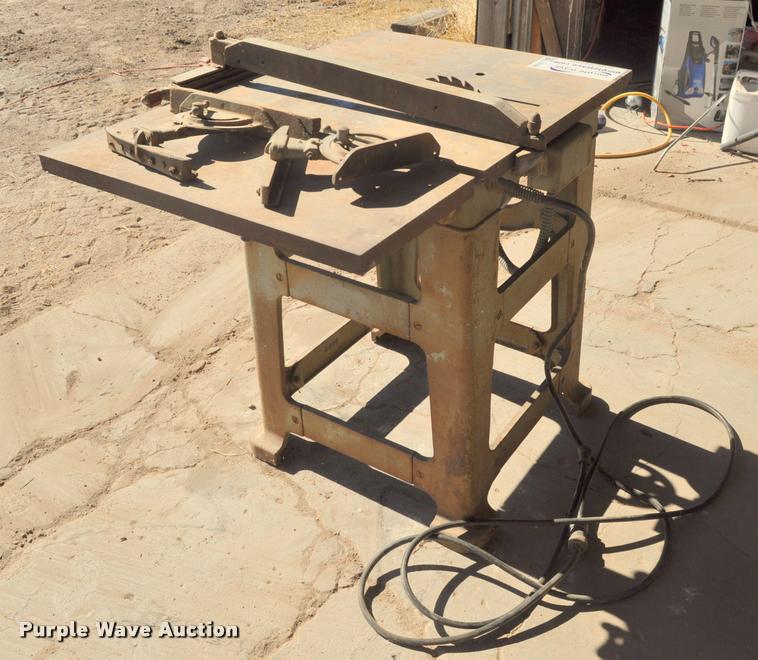 image for item L5038 Wallace table saw