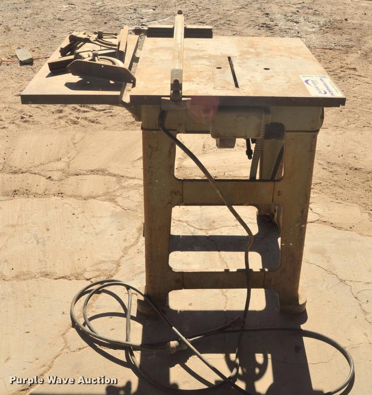image for item L5038 Wallace table saw