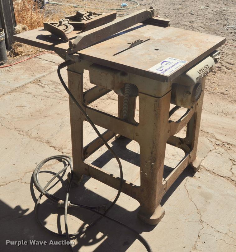 image for item L5038 Wallace table saw