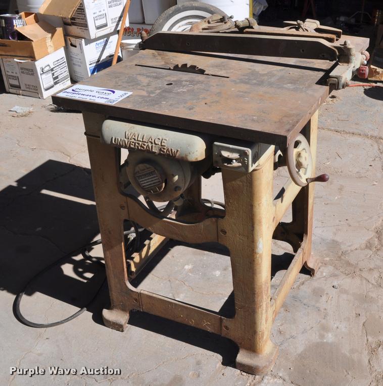 image for item L5038 Wallace table saw
