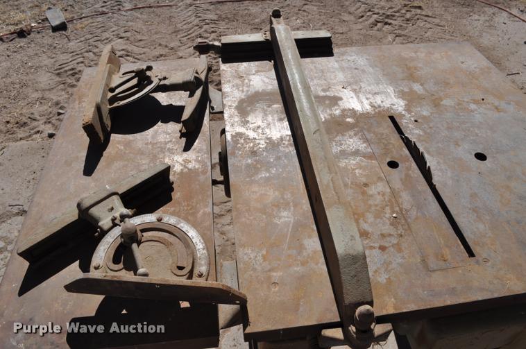 image for item L5038 Wallace table saw