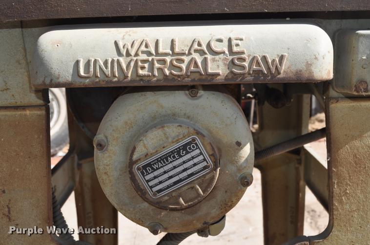 image for item L5038 Wallace table saw