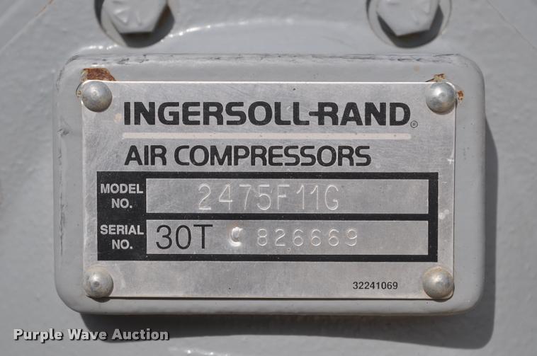 image for item L5040 Ingersoll Rand T30 air compressor