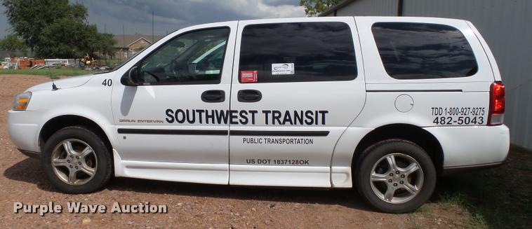 image for item L6608 2008 Chevrolet Uplander van