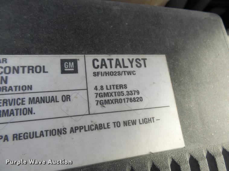 image for item L7138 2007 GMC Sierra 1500 SLE Ext. Cab pickup truck