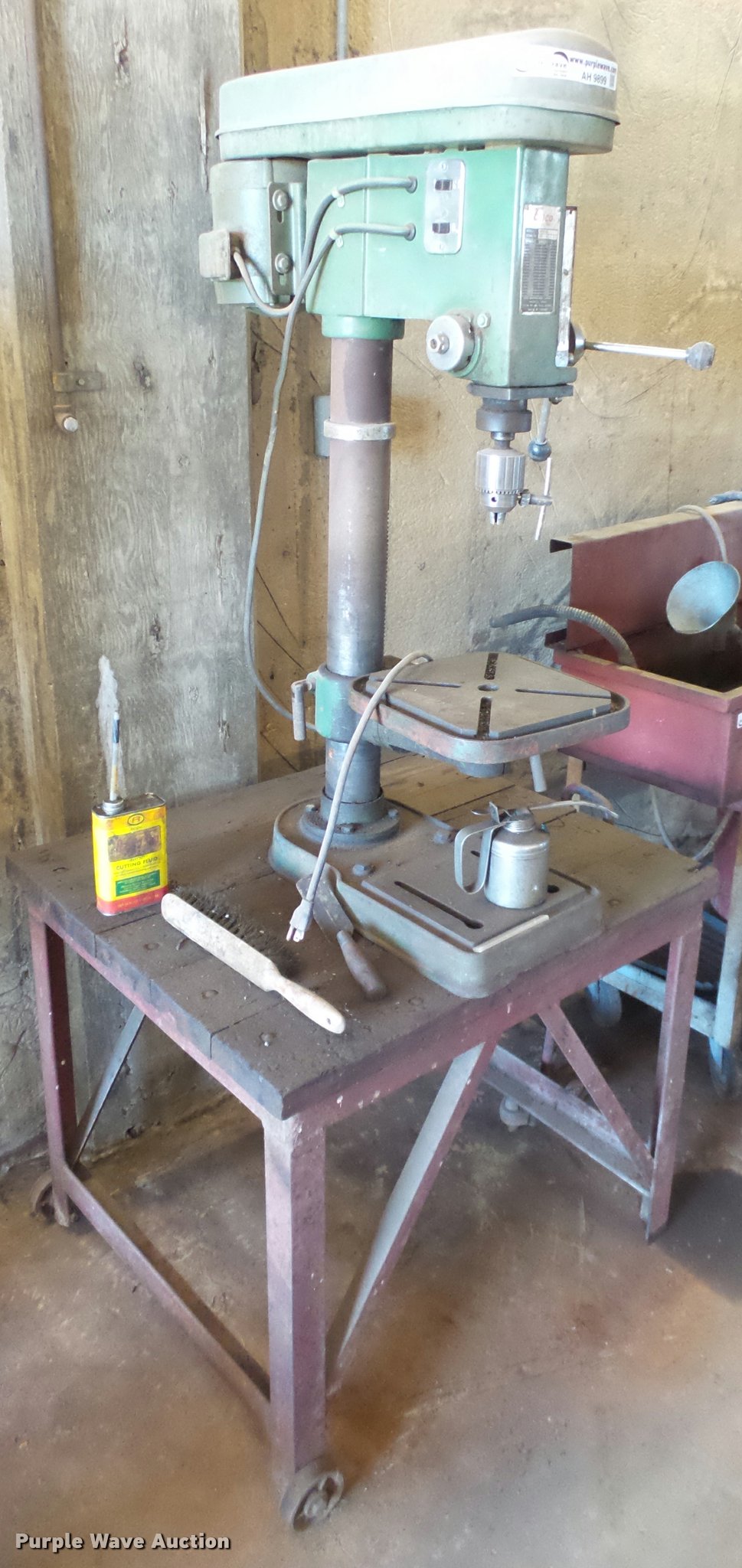 Enco 40030 drill press in Wichita, KS Item AH9899 sold Purple Wave