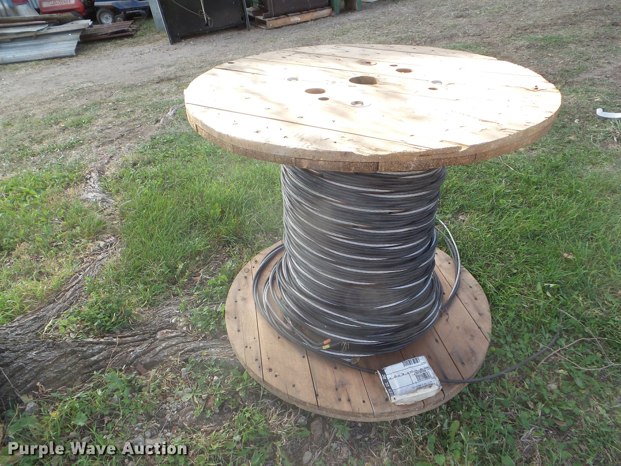 Aluminum electrical service cable in Salina, KS Item BK9335 sold Purple Wave