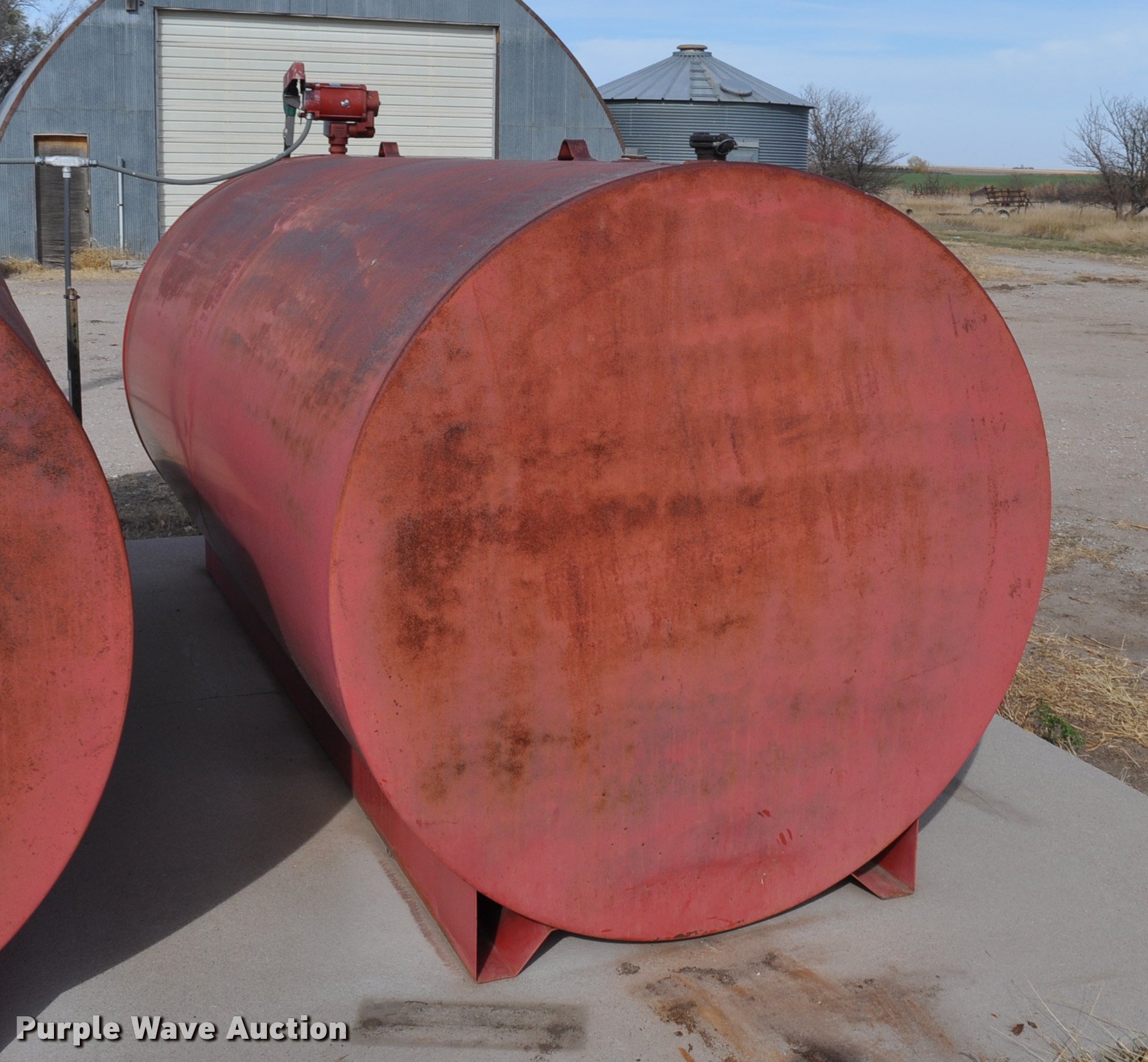Fuel tank in Julesburg, CO Item L5025 sold Purple Wave