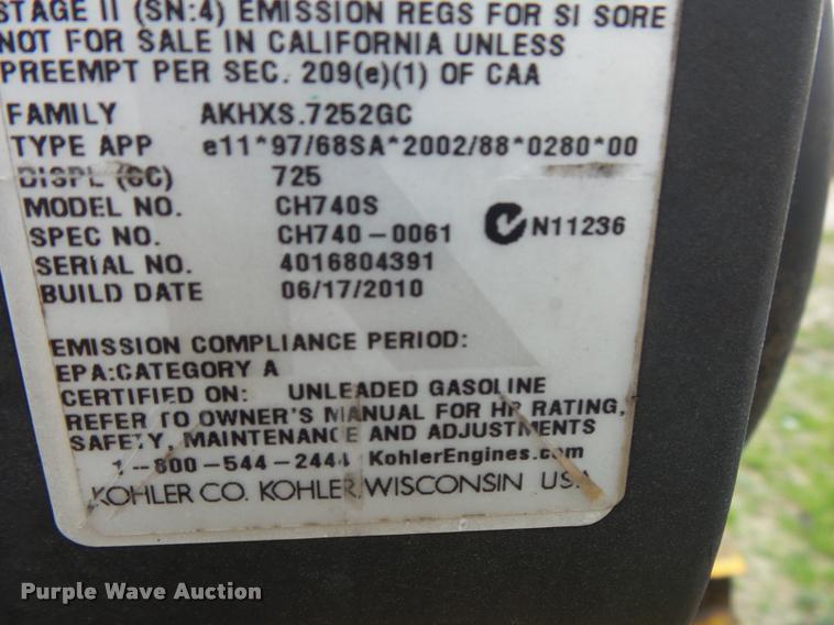 image for item BM9626 Vermeer SC252 stump grinder