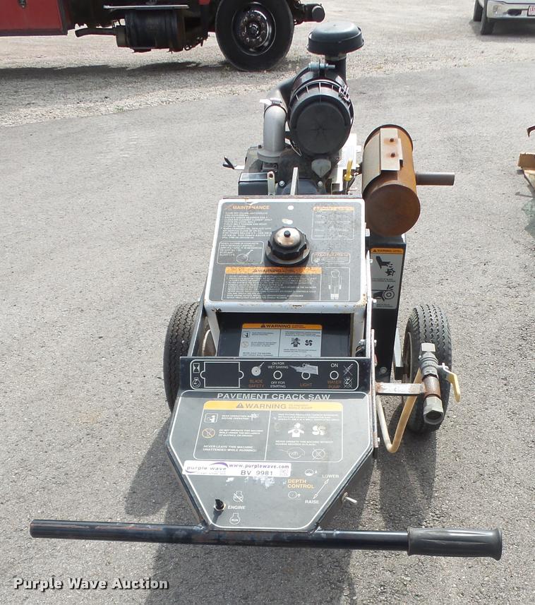 image for item BV9981 Cimline concrete pavement crack saw