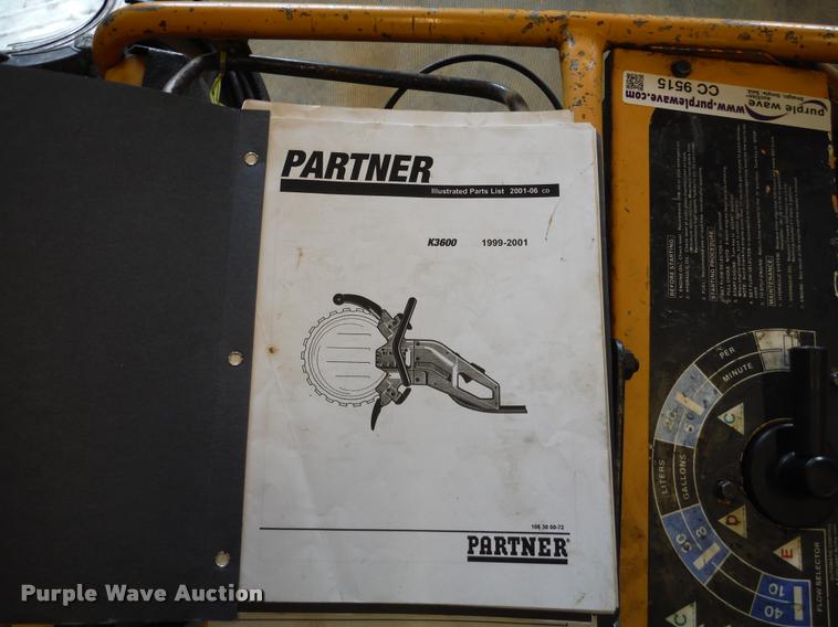 image for item CC9515 2005 Partner K3600 ring saw