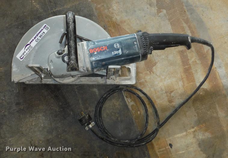 image for item CC9519 2007 Bosch 1365 cutoff saw