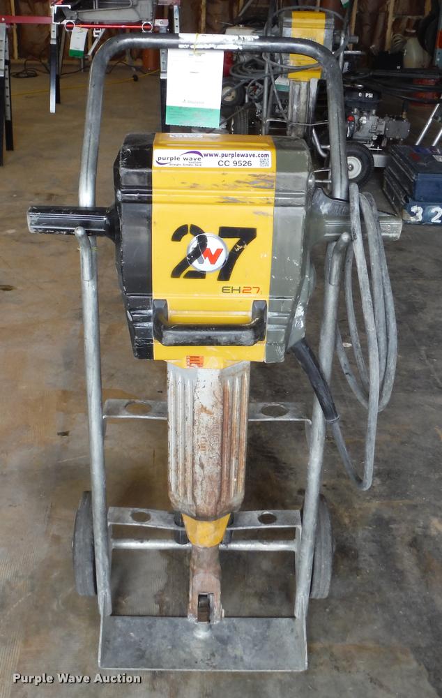 image for item CC9526 2012 Wacker EH27 hammer