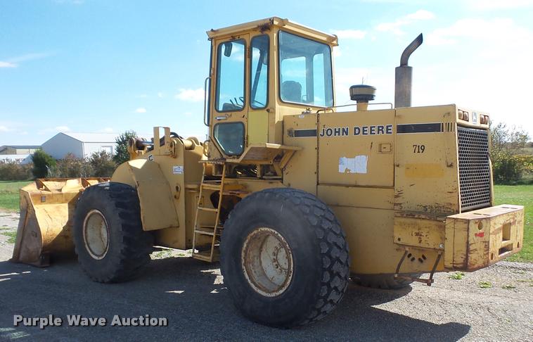 image for item DA3773 1988 John Deere 644E wheel loader