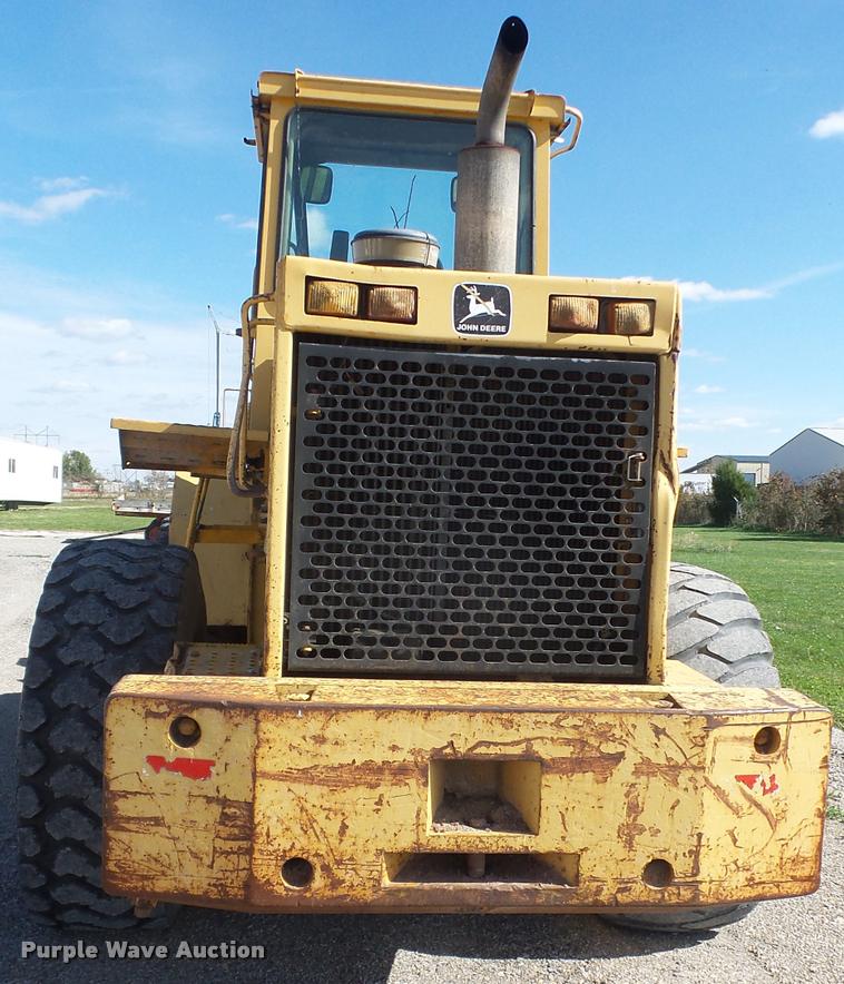 image for item DA3773 1988 John Deere 644E wheel loader