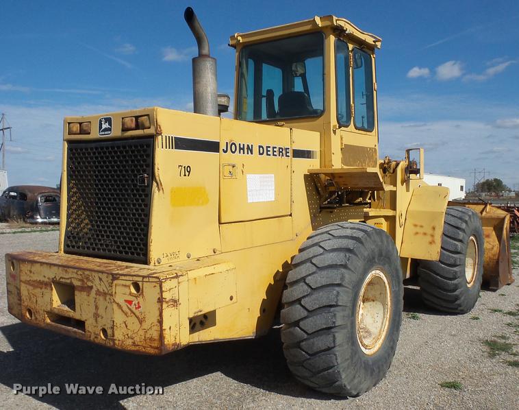 image for item DA3773 1988 John Deere 644E wheel loader