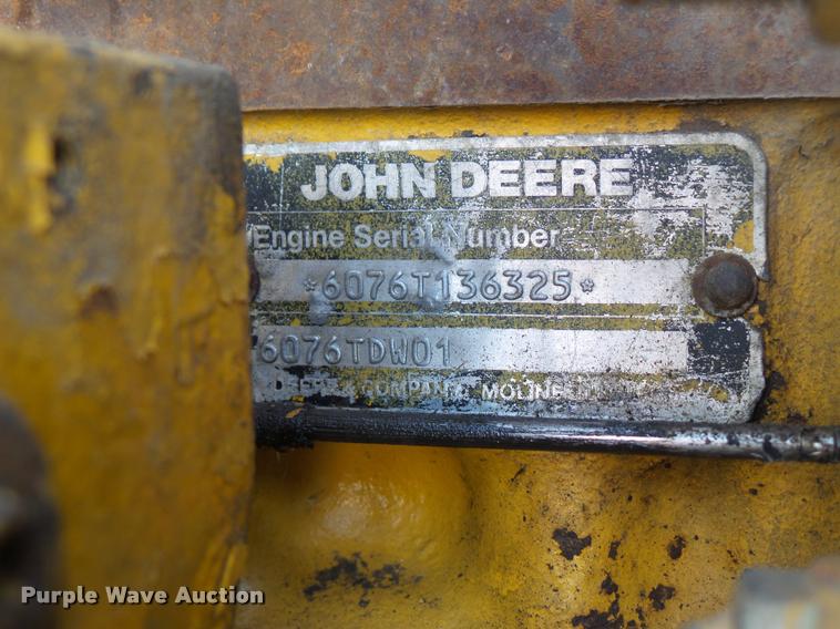 image for item DA3773 1988 John Deere 644E wheel loader