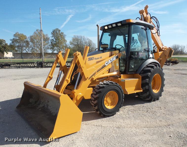 image for item DA3893 2001 Case 590 Super M backhoe