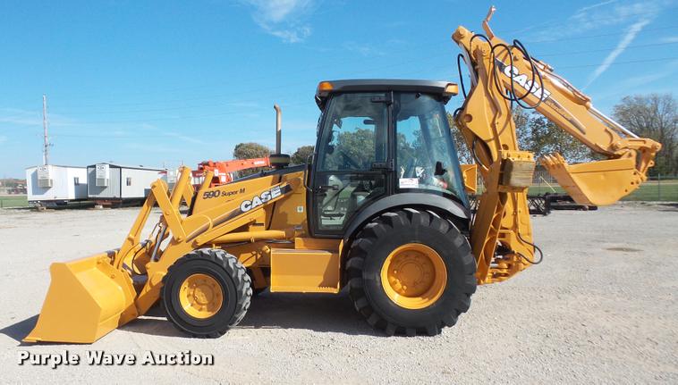 image for item DA3893 2001 Case 590 Super M backhoe