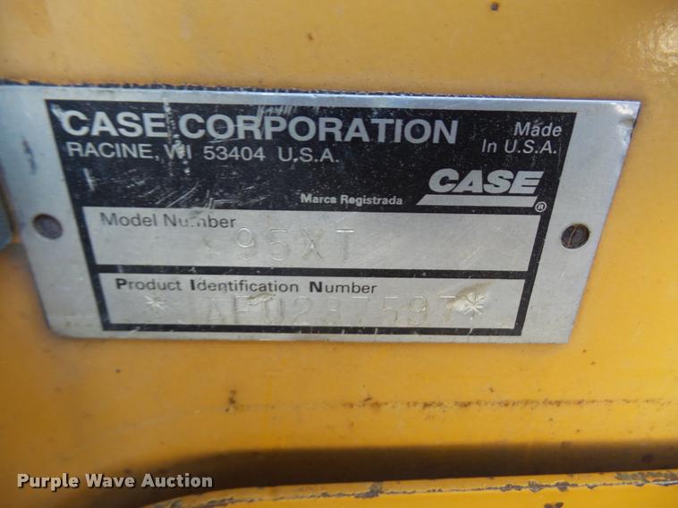 image for item DA3896 1997 Case 95XT skid steer