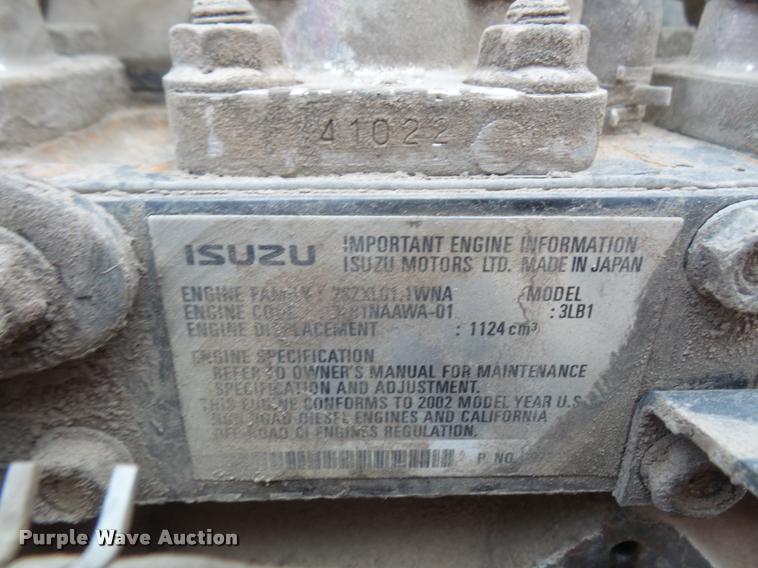 image for item DA3917 2003 Craftco Super Shot SS125 pot hole patcher