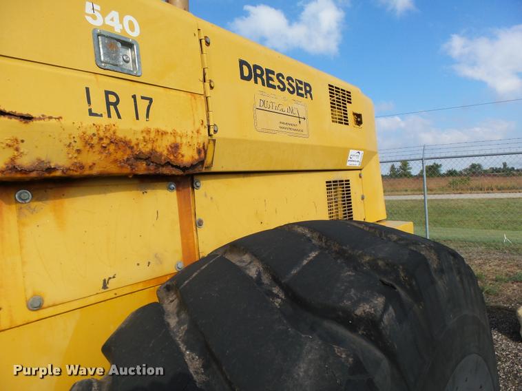 image for item DA4255 1989 Dresser 540 wheel loader